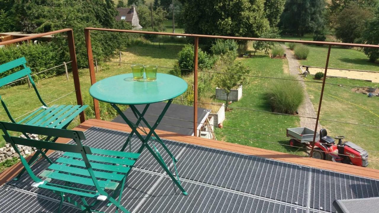 Le Sentier Des Etangs Lägenhet Barsy Exteriör bild